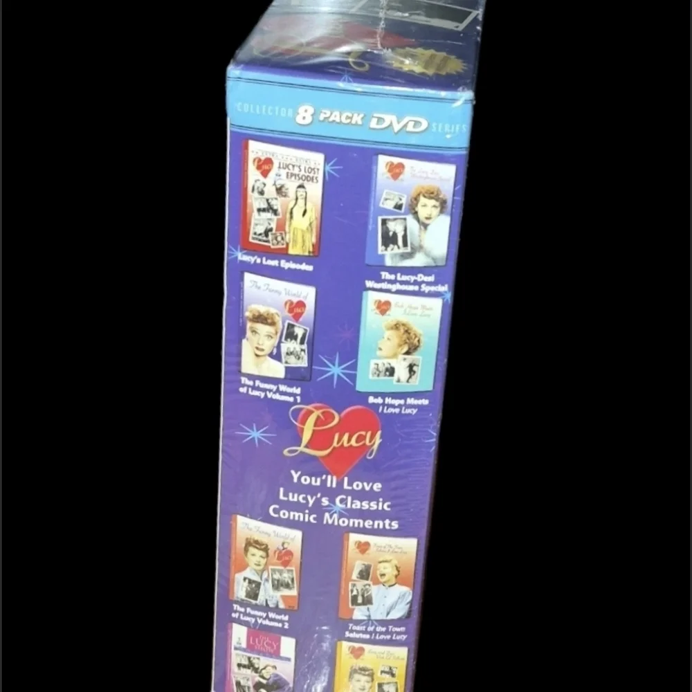 Lucy Collector 8-Pack DVD Series - Purple New - Picture 4 of 4